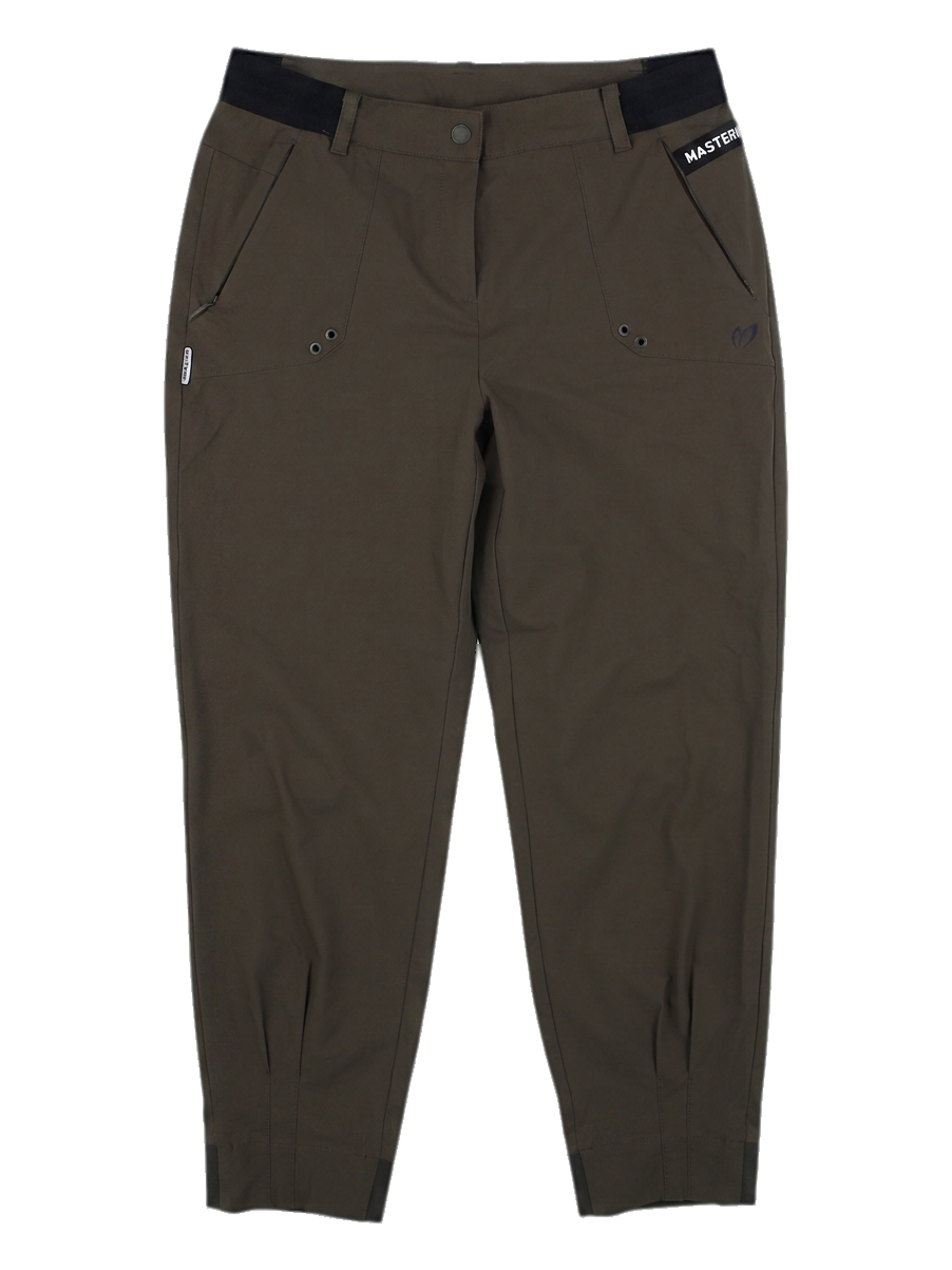 마스터바니에디션 남성 카키 카고 조거 팬츠