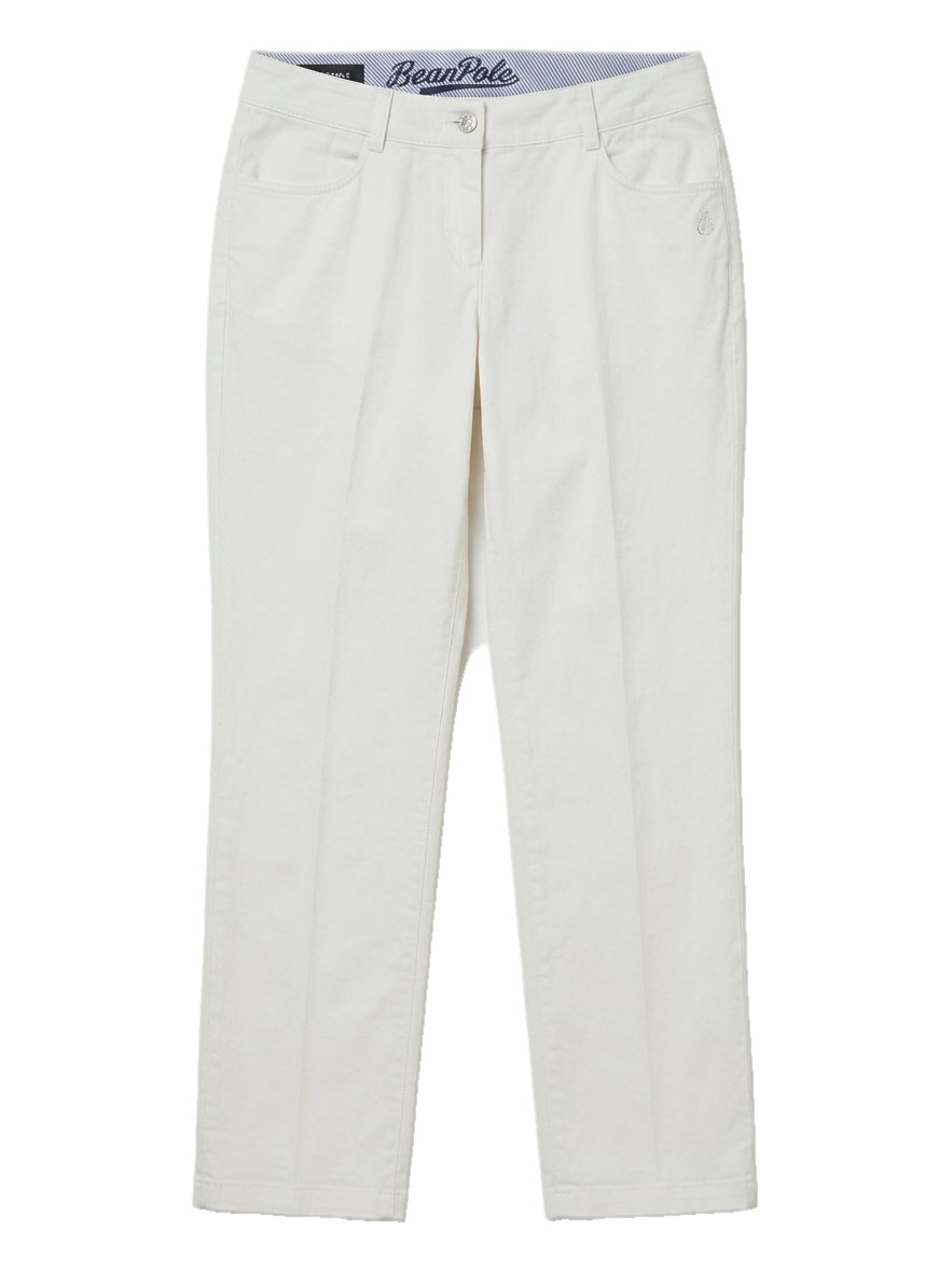 빈폴 화이트 긴바지