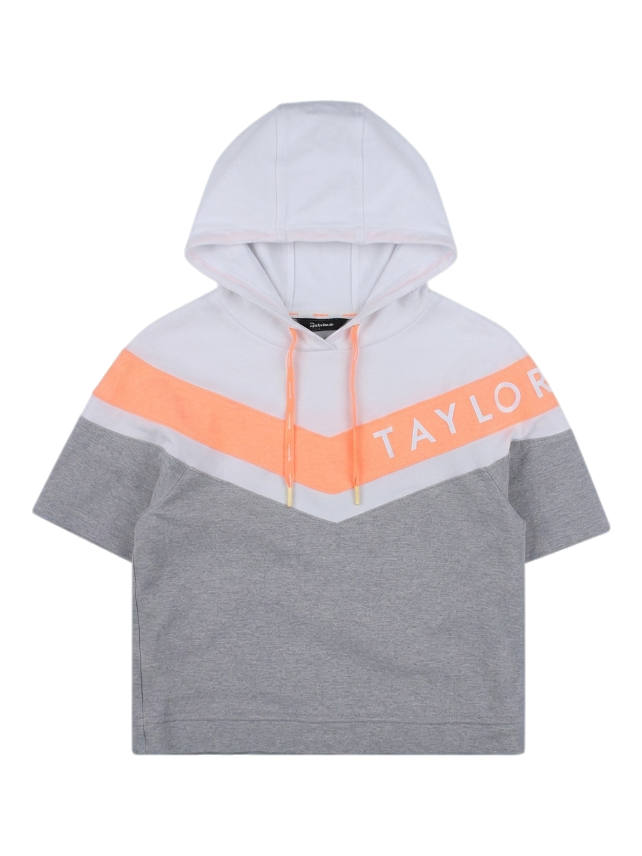 테일러메이드 크롭 반팔 후드티