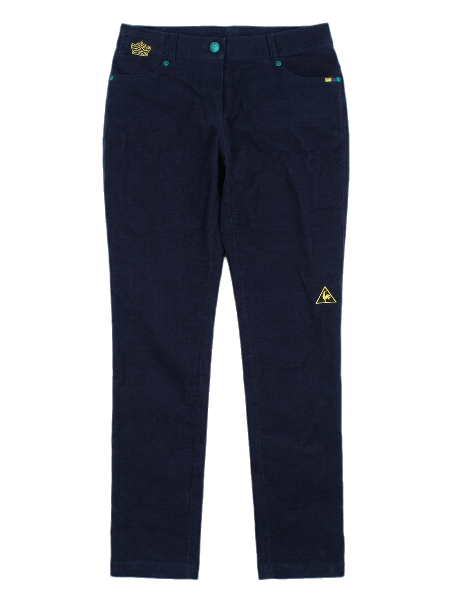 네이비 코듀로이 롱 팬츠