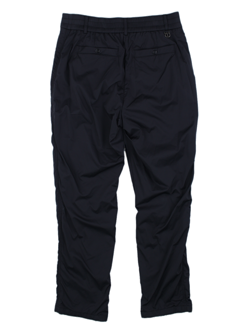 블랙 지퍼 포켓 긴바지