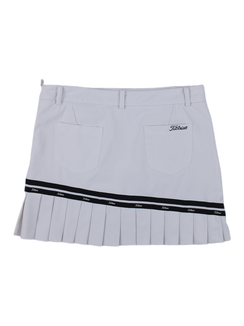 타이틀리스트 여성 골프 플리츠 스커트