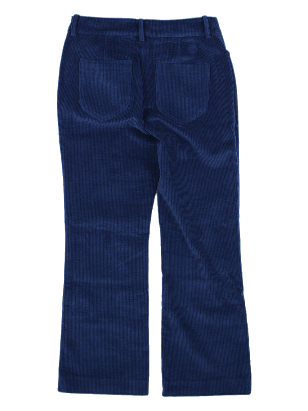 네이비 코듀로이 와이드 팬츠