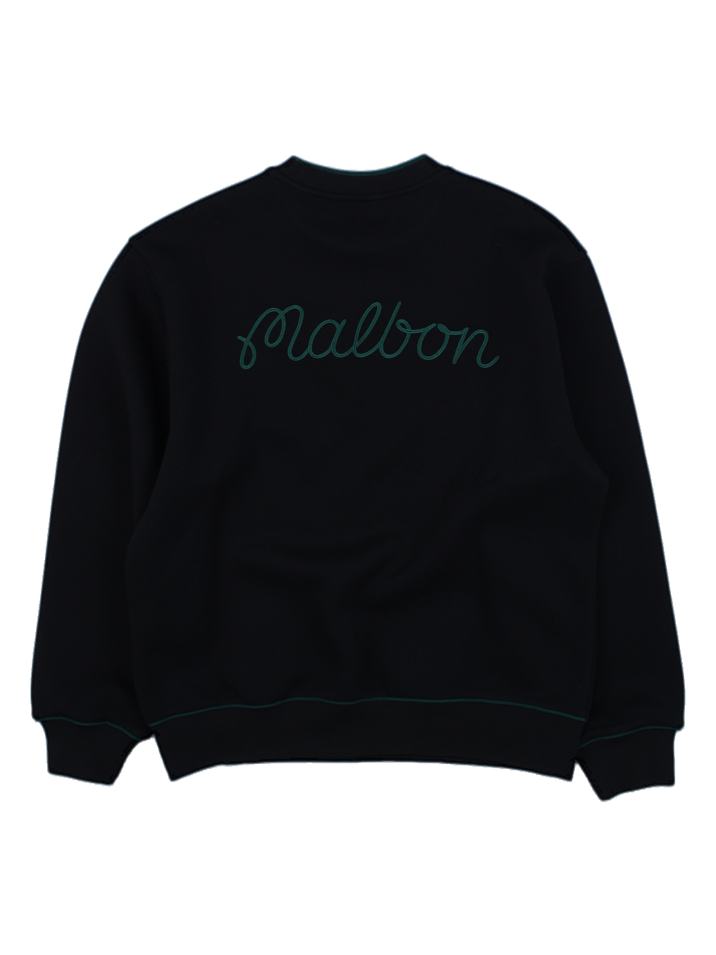 말본 골프 블랙 크루넥 맨투맨