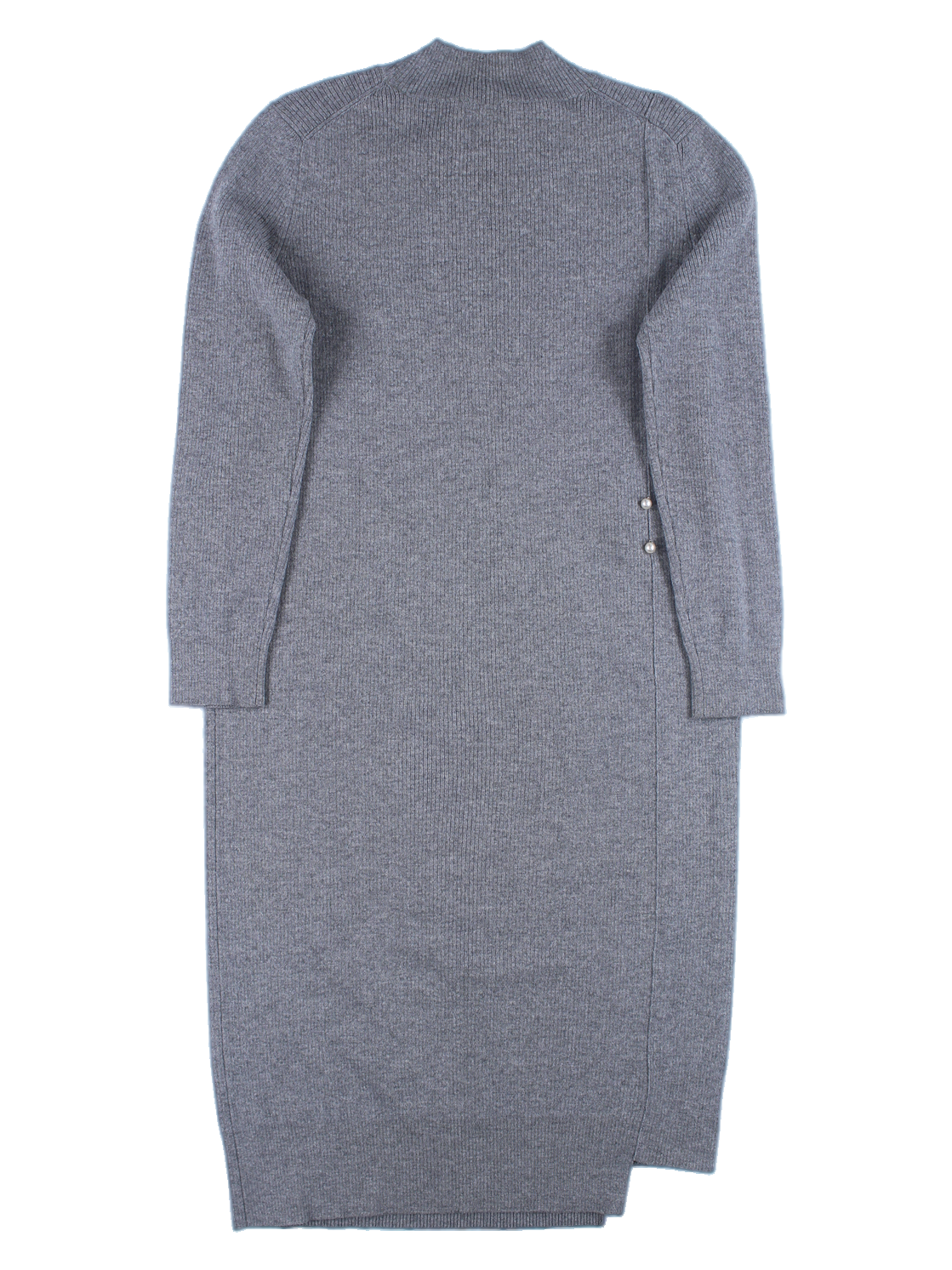 절개 롱 니트 원피스