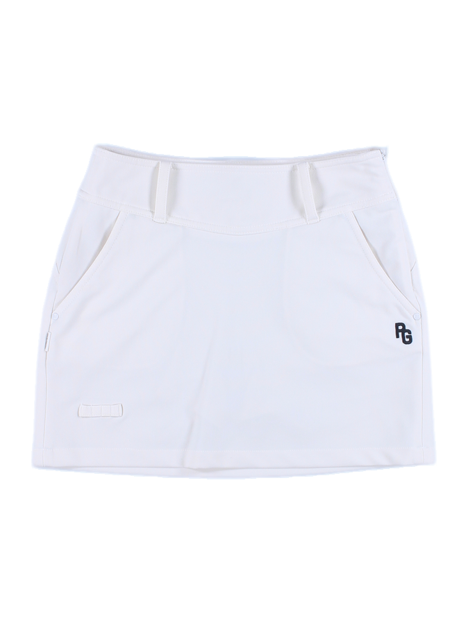 로고 포인트 스커트