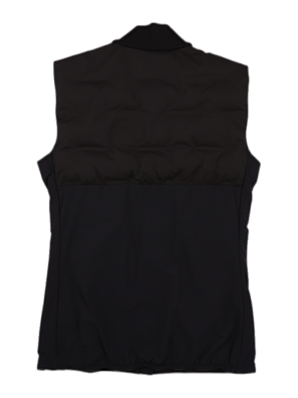 패딩 포인트 집업 베스트