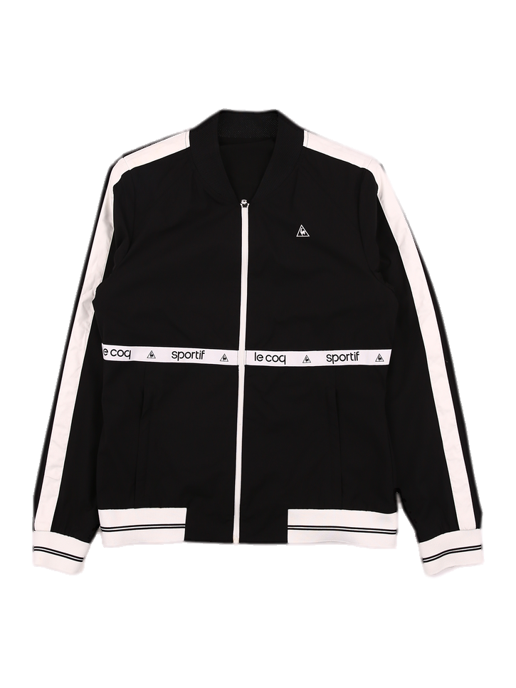 로고 포인트 긴팔 점퍼