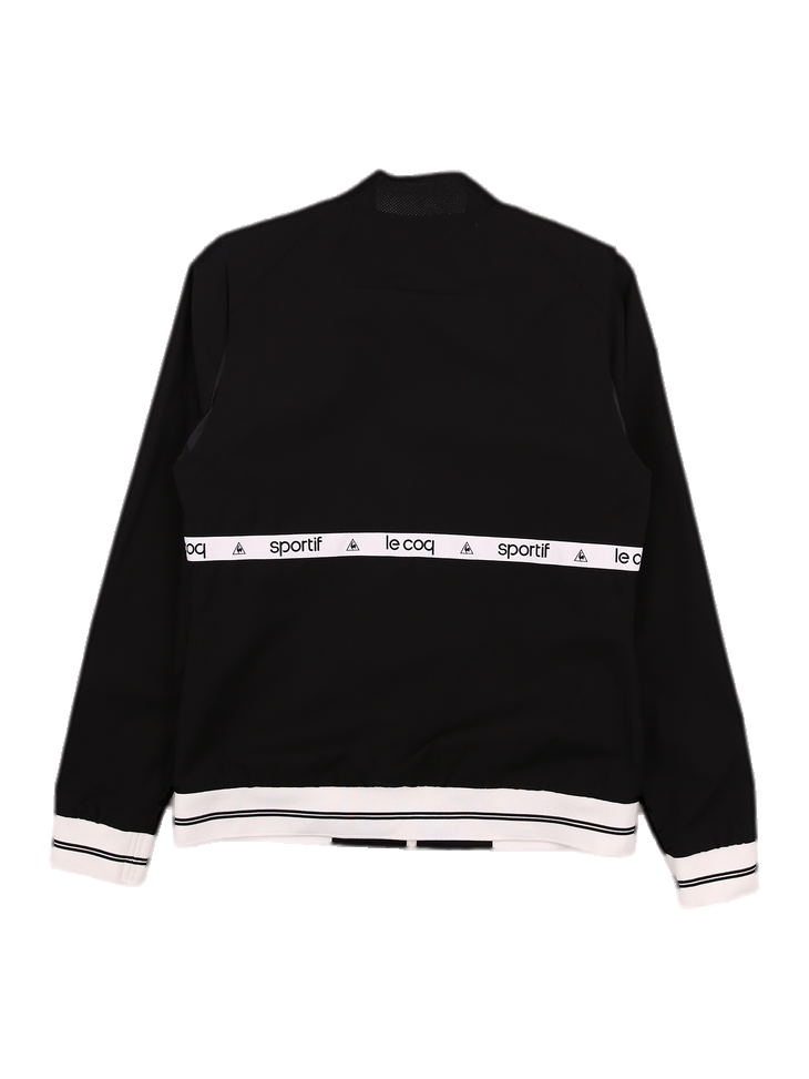 로고 포인트 긴팔 점퍼