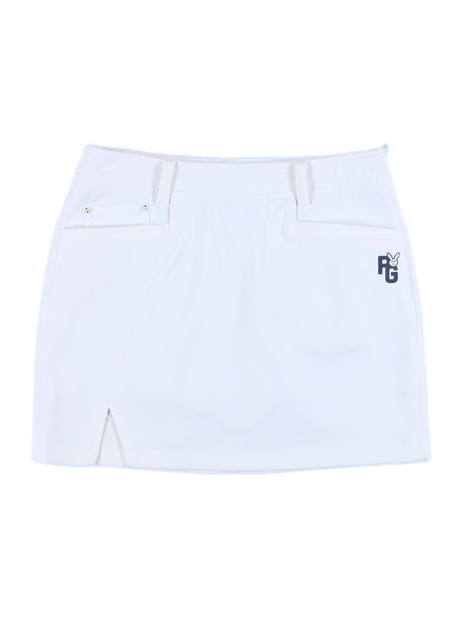 로고 포인트 스커트