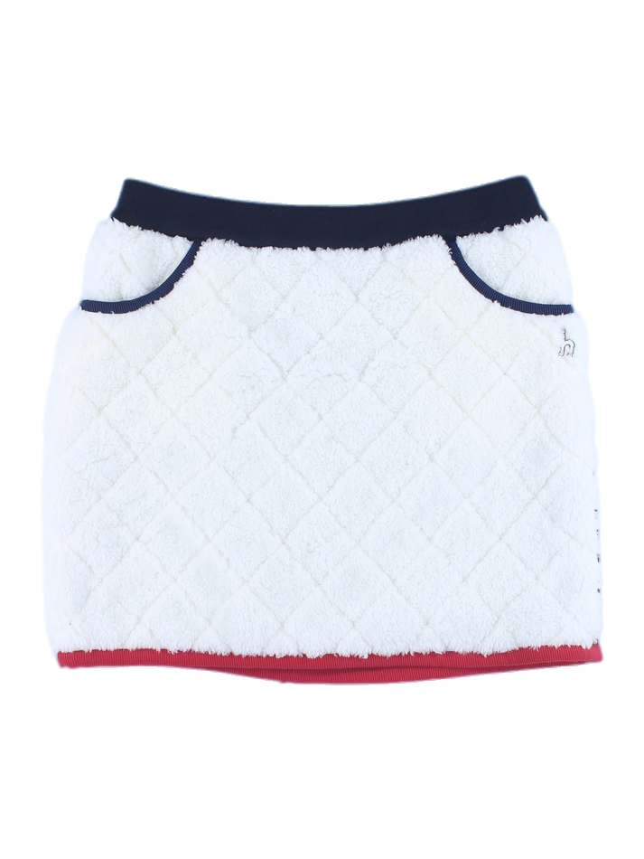 뽀글이 패팅 포인트 스커트