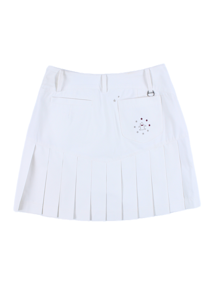 핀턱 주름 스커트