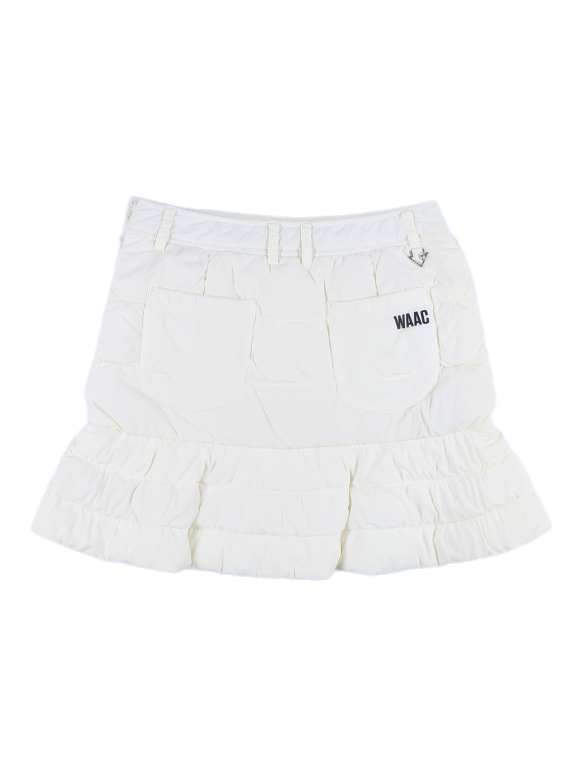 부클 패딩 스커트