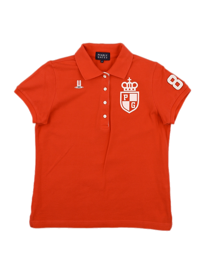 여성 반팔 카라 티