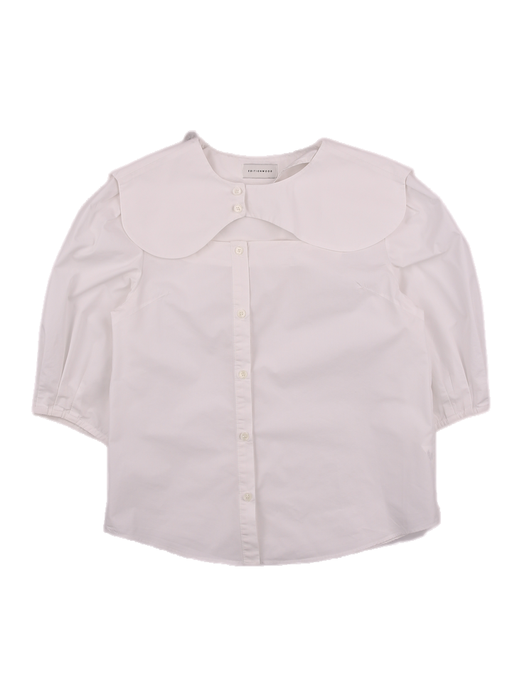 여성 반팔 블라우스