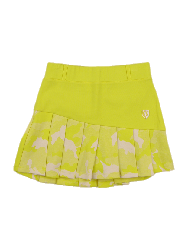 여성 플리츠 니트 스커트